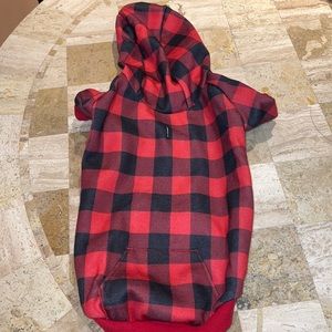 Doggie plaid Sweatshirt